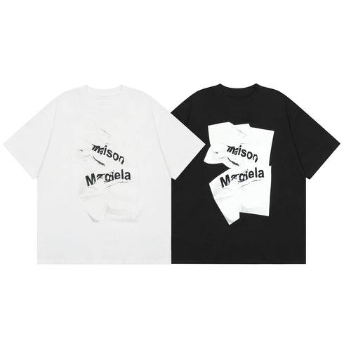 Maison Margiela T-shirt Crew Neck Loose Short Sleeve T-shirt