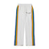 Palm Angle Pants Palm Angels Rainbow Striped Pants Men's and Women's Casual Trousers Loose