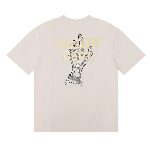 Gallery Dept T Shirts High Street Fashion Brand Gallery Dept Printed Cotton Short Sleeve T-shirt
