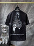 Chrome Heart T Shirts Sanskrit Half Sleeve Crew Neck Short Sleeve Casual