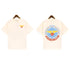 Rhude T-shirt Label Wings Alphabet Earth Print Short Sleeve T-shirt