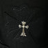 Chrome Heart T Shirts Croix Heavy Industry Embroidery Short Sleeve T-Shirt