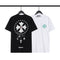 Chrome Heart T Shirts Cross Casual Loose Cotton Crew Neck T-Shirt