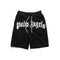 Palm Angle Shorts Palm Angels Loose Letter Print Sports Casual Shorts Men's and Women's Shorts