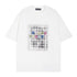 Chrome Heart T Shirts Cross Color Printed Short Sleeve T-Shirt Couple