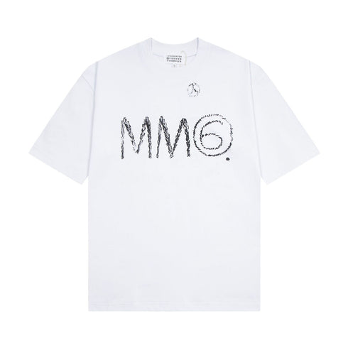 Maison Margiela T-shirt Crew Neck Loose Short Sleeve T-shirt