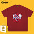 Drew T-shirts Cotton Short Sleeve Short Sleeve T-shirt Loose