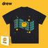 Drew T-shirts Printed Short Sleeve Loose round Neck