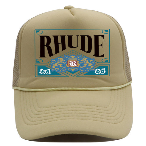 Rhude Hat Shade Mesh Cap Casual Baseball Cap Couple