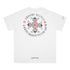 Chrome Heart T Shirts Red Cross Sanskrit Letter Short Sleeve T-Shirt