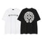 Chrome Heart T Shirts Horseshoe Cross Old Retro Fashion Men's and Women's Short Sleeve T-Shirt