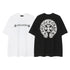 Chrome Heart T Shirts Horseshoe Cross Old Retro Fashion Men's and Women's Short Sleeve T-Shirt