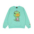 Drew House Sweatshirts Unisex Cartoon Dinosaur Crew Neck Fleece Sweater