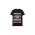Chrome Heart T Shirts Croix Cross Color Leather Printed Short Sleeve T-Shirt
