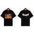 Denim Tears T-shirts Kapok Letter Portrait Short Sleeve T-shirt