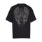 Chrome Heart T Shirts T-Shirt Hot Diamond Angel Wings Cross Cotton Short Sleeve