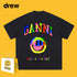 Drew T-shirts Graffiti Smiley Face Short Sleeve Loose Men