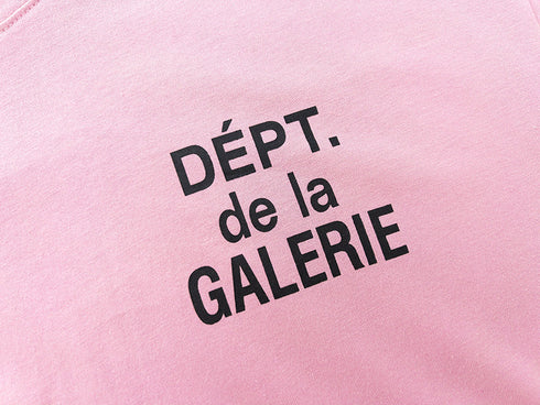 Gallery Dept T Shirts round Neck Short Sleeve T-shirt Pure Cotton