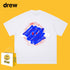 Drew T-shirts Graffiti Printing Short Sleeve