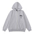 Stussy Hoodie Embroidered Fleece Fashion Cardigan Zip Hoodie
