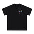 Chrome Heart T Shirts Cross Leather Print Short Sleeve T-Shirt Loose