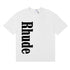 Rhude T-shirt Micro Label Letter Skull Print Short Sleeve T-shirt