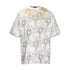 Chrome Heart T Shirts Croatian Horseshoe Full Cross Sanskrit Short Sleeve