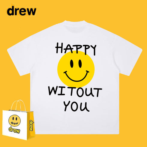 Drew T-shirts Smiley Happy Letters