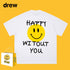 Drew T-shirts Smiley Happy Letters