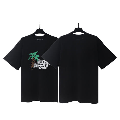Palm Angels T-shirt Coconut Letter Logo Short Sleeve T-shirt