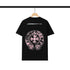 Chrome Heart T Shirts Chrome Hearts Pink Sanskrit Print Short Sleeve T-Shirt