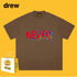 Drew T-shirts Printed Smiley T-shirt Loose