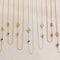 Explosion Stainless Steel Optional Name Necklace Birthstones Collarbone Chain