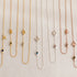 Explosion Stainless Steel Optional Name Necklace Birthstones Collarbone Chain
