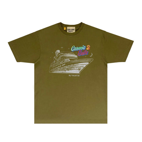 Gallery Dept T Shirts Fashion Brand Tee Shirt Short Sleeve T-shirt Blouse