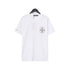 Chrome Heart T Shirts Croix Cross Leather Printed Short Sleeve T-Shirt