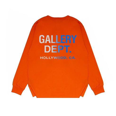 Gallery Dept Long Sleeved Shirt Fashion Brand Long Sleeve Long-Sleeved T-shirt Blouse
