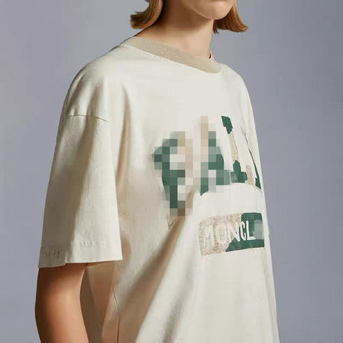 Palm Angels T-shirt Camouflage Letter Short Sleeve T-shirt