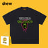 Drew T-shirts Funny Smiling Face Short Sleeve Printed T-shirt