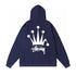 Stussy Hoodie Fall/Winter Fleece Hooded Sweater