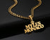 18K Gold Custom Name Cuban Necklace - Personalized Jewelry