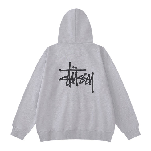 Stussy Hoodie Zip Cardigan Hooded Sweater
