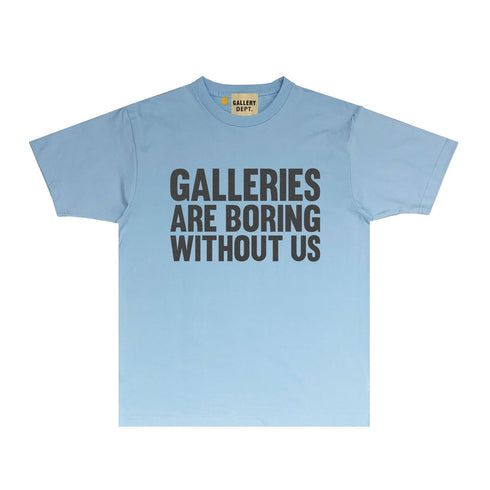 Gallery Dept T Shirts Fashion Brand Tee Shirt Short Sleeve T-shirt Blouse