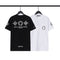 Chrome Heart T Shirts Chrome Hearts Cross Sanskrit Print Short Sleeve Crew Neck T-Shirt