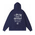 Stussy Hoodie Fall/Winter Fleece Hooded Sweater