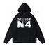 Stussy Hoodie Fall/Winter Fleece Hooded Sweater