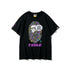 Bathing Ape T-Shirt Summer Printing Colorful Graffiti Short Sleeve T-shirt Men and Women
