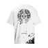 Chrome Heart T Shirts Croix Cross Horseshoe Scroll Sanskrit Short Sleeve
