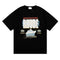 Rhude T-shirt Micro Label Yacht Print Short Sleeve T-shirt