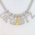 VVS Jewelry Moissanite Initial Pendant
